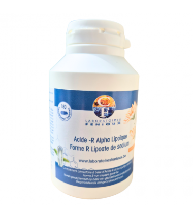 ACIDE R-ALPHA LIPOIQUE - 180 gélules