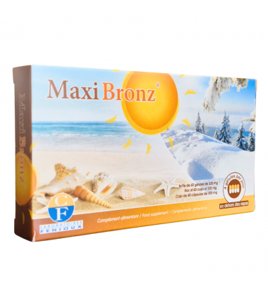 MAXIBRONZ - 2 boîtes de 60 gélules