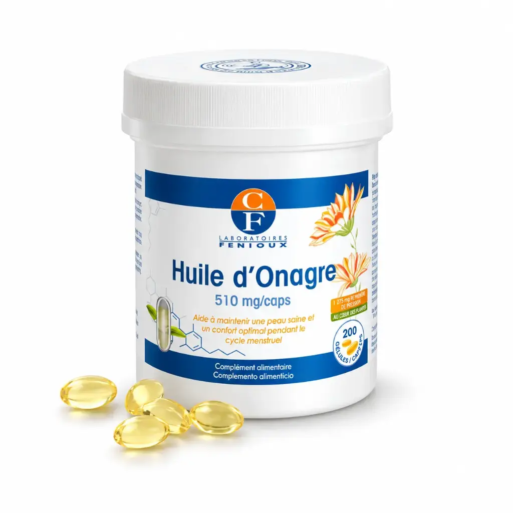 HUILE D ONAGRE - 200 gélules