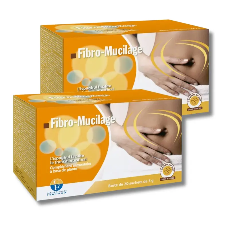 FIBRO-MUCILAGE - 20 sachets de 5 gr.