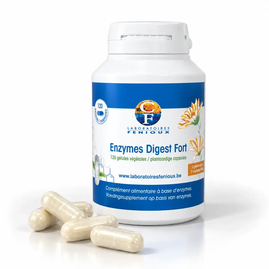 ENZYMES DIGEST FORT - 120 gélules