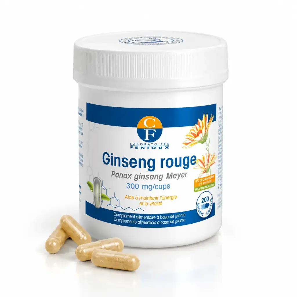 GINSENG ROUGE - 200 gélules