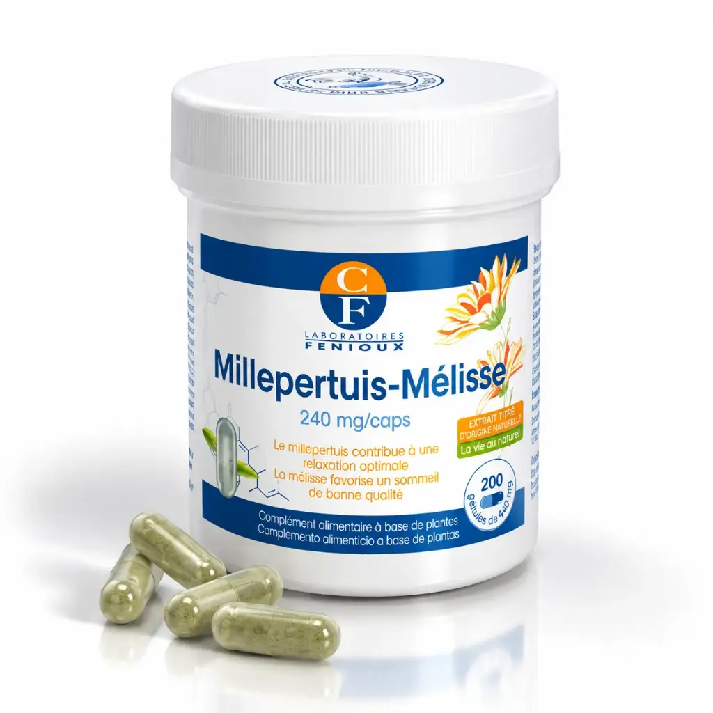 MILLEPERTUIS-MELISSE - 200 gélules