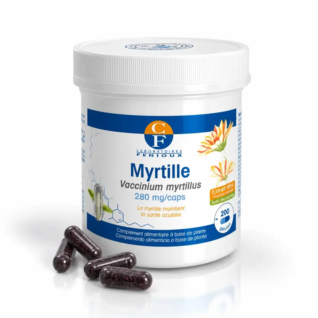 MYRTILLE - 200 gélules