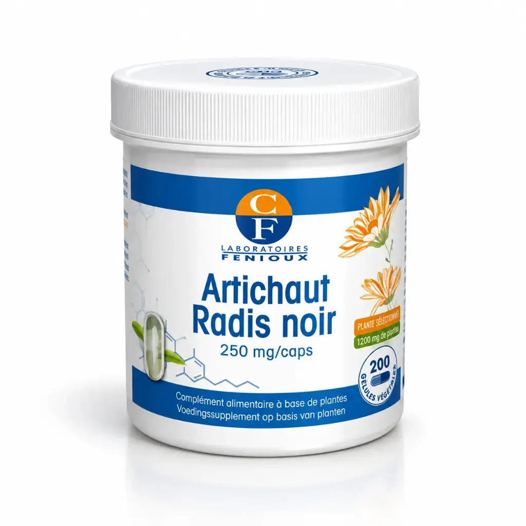 ARTICHAUT - RADIS NOIR (TONIFOIE) - 200 gélules