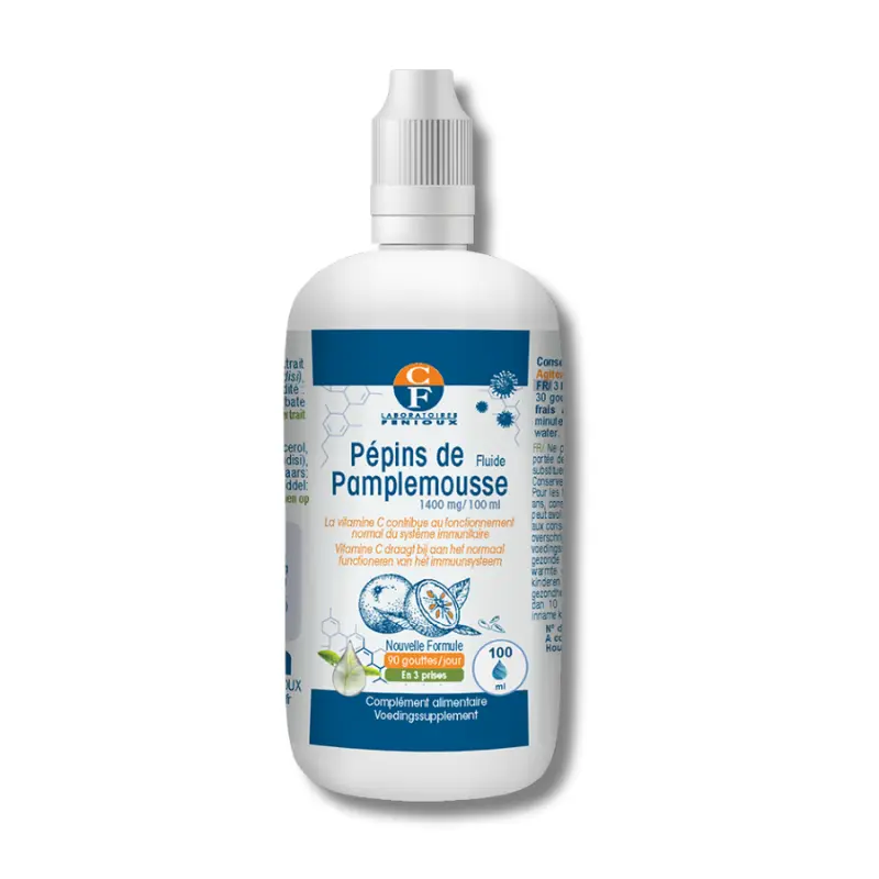 EXTRAIT DE PEPINS DE PAMPLEMOUSSE - 100 ml