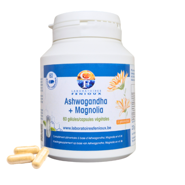 ASHWAGANDHA + MAGNOLIA - 60 gélules