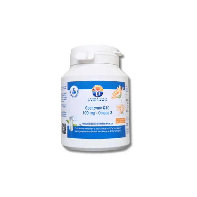 COENZYME Q10 100mg - OMEGA 3 - 90 gélules