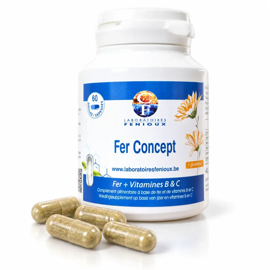 FER CONCEPT 28MG - 60 gélules