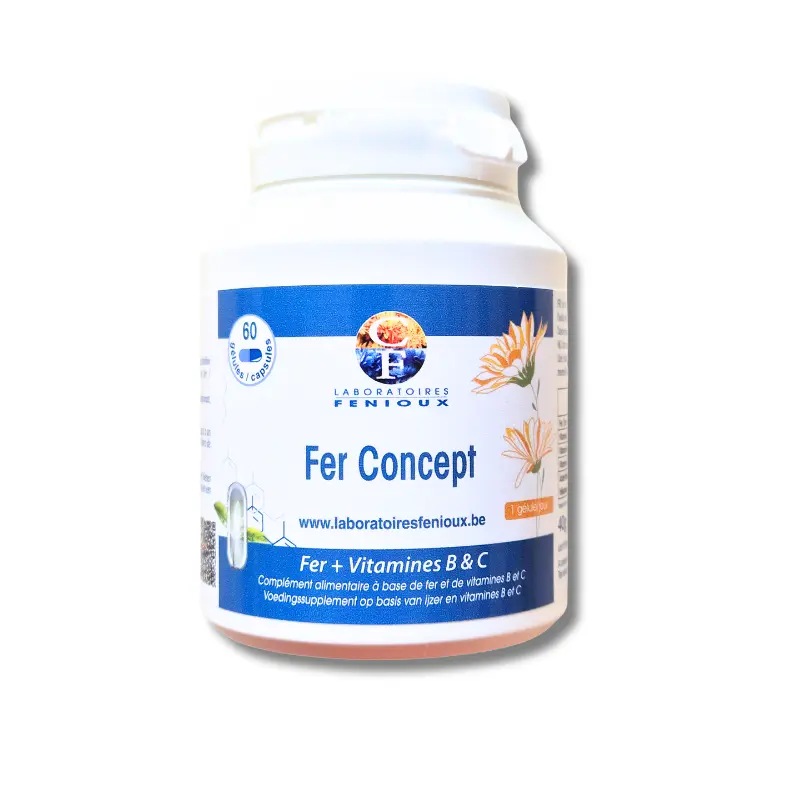 FER CONCEPT 28MG - 60 gélules