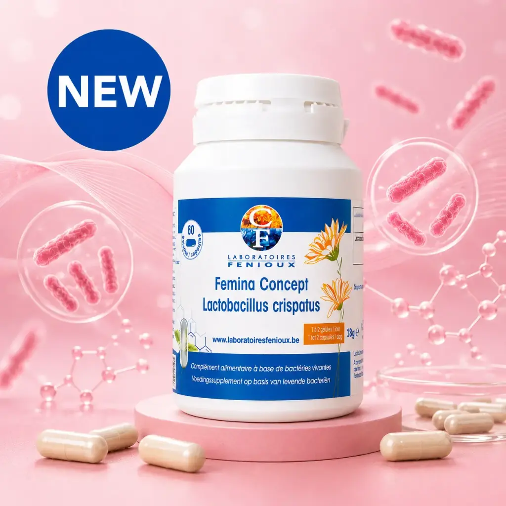 FEMINA CONCEPT - LACTOBACILLUS CRISPATUS - 60 gélules