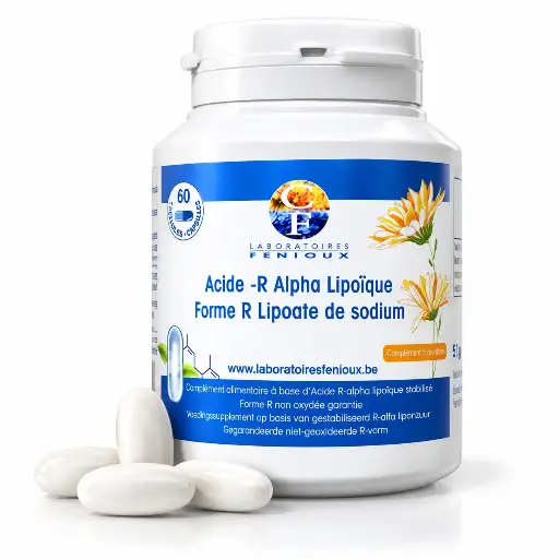 [A001] ACIDE R-ALPHA LIPOIQUE - 60 comprimés