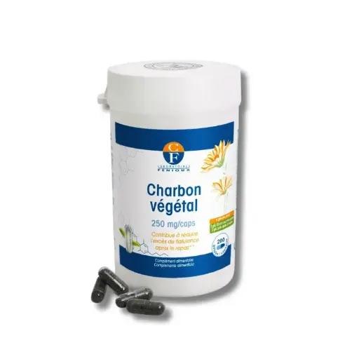 [D146] CHARBON VEGETAL - 200 gélules