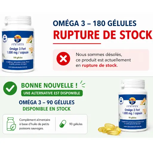 [D708] OMEGA 3 1000mg - 180 gélules