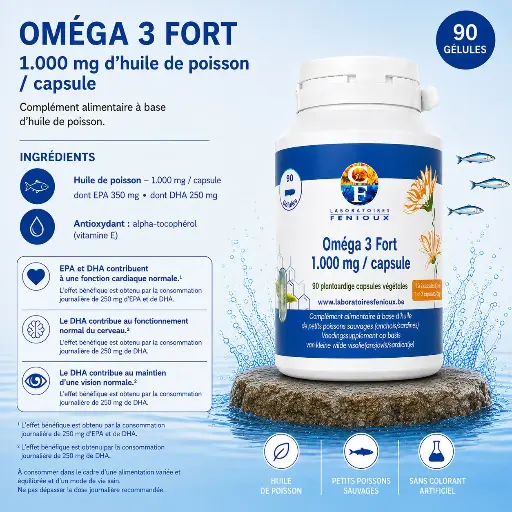 [D709] OMEGA 3 1000mg - 90 capsuls