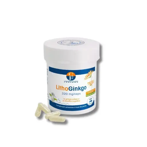 [G302] LITHOGINKGO BILOBA 120 gélules