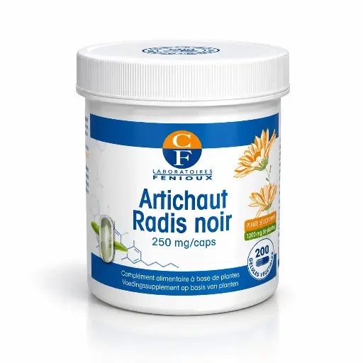 [G420] ARTICHAUT - RADIS NOIR (TONIFOIE) - 200 gélules