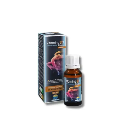 [G744] VITAMINE D3 400UI gouttes - 20 ml