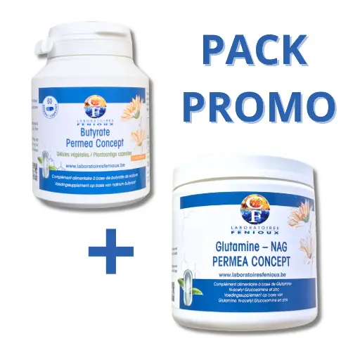 [G758] PACK PROMO PERMEA BUTYRATE + GLUTAMINE-NAG