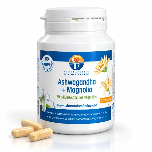 [G800] ASHWAGANDHA + MAGNOLIA - 60 gélules