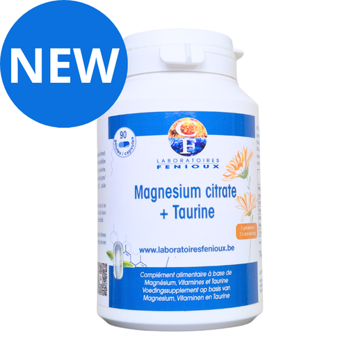 [G805] MAGNESIUM CITRATE + TAURINE - 90 gélules